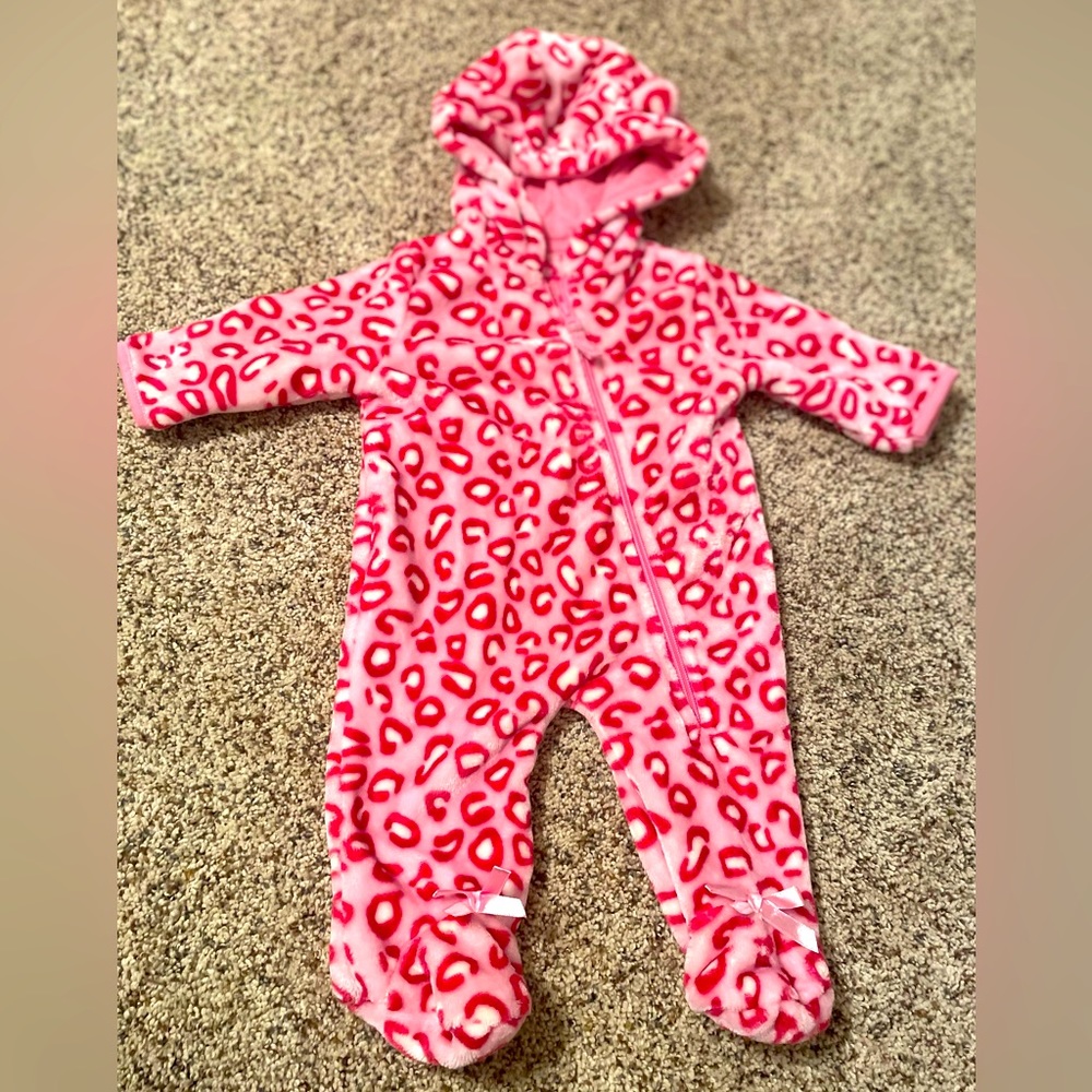 Weatherproof Soft Fleece Hooded Jumpsuit